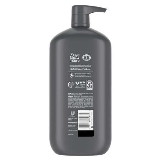 DOVE MEN + CARE body and face wash rejuvenating mango + cedarwood