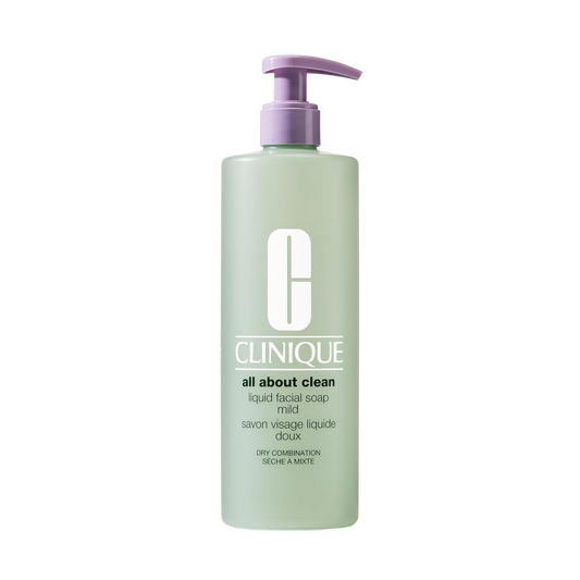 Clinique 3-Step All About Clean Liquid Gentle Facial Cleanser Soap For Dry Combination Skin | Type 2