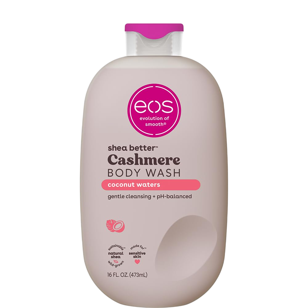 eos Cashmere Body Wash – Vanilla/Strawberry/Pink Champagne/Coconut Water/Creme De Pistachio/Fresh & Cozy Cashmere, Moisturizing Body Wash 16 Oz