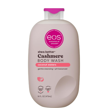 eos Cashmere Body Wash – Vanilla/Strawberry/Pink Champagne/Coconut Water/Creme De Pistachio/Fresh & Cozy Cashmere, Moisturizing Body Wash 16 Oz