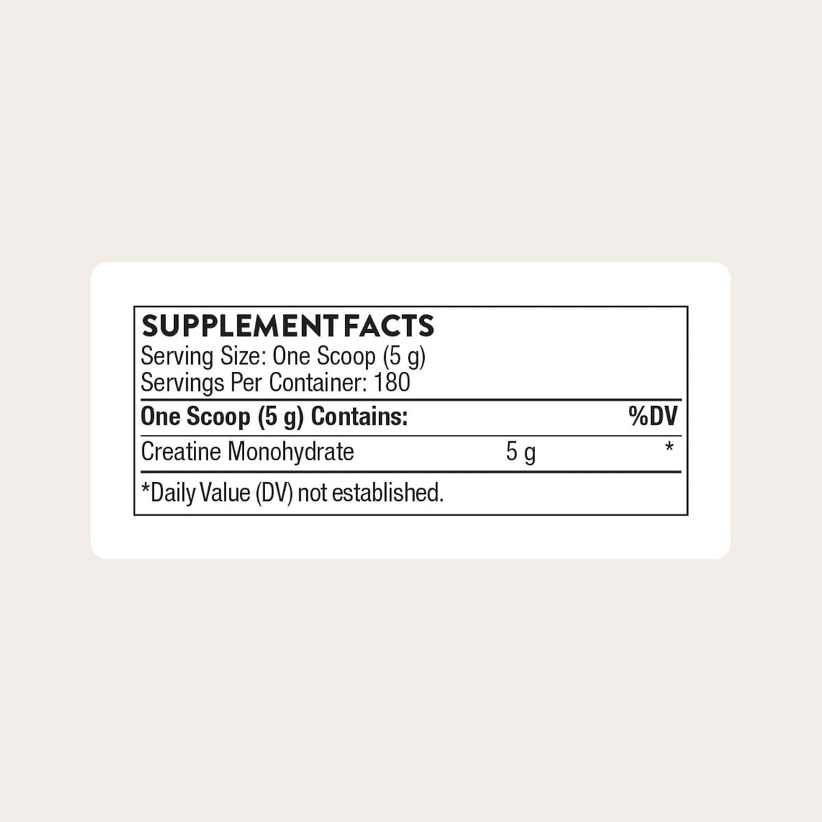 THORNE Creatine - Micronized Creatine Monohydrate Powder - Support for Muscles & Cognitive Function* - for Women & Men - Unflavored - NSF Certified for Sport - 5 g per Serving - 30 Servings