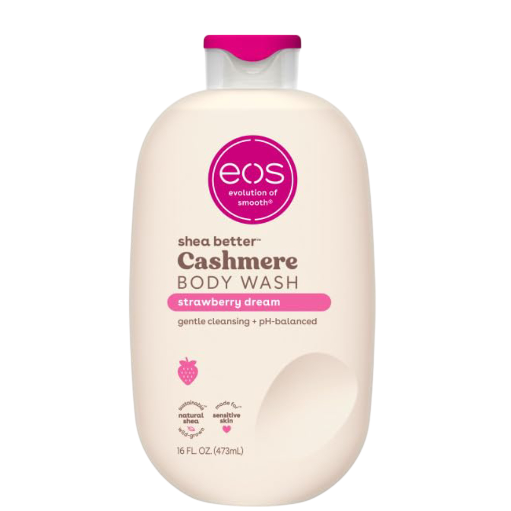 eos Cashmere Body Wash – Vanilla/Strawberry/Pink Champagne/Coconut Water/Creme De Pistachio/Fresh & Cozy Cashmere, Moisturizing Body Wash 16 Oz