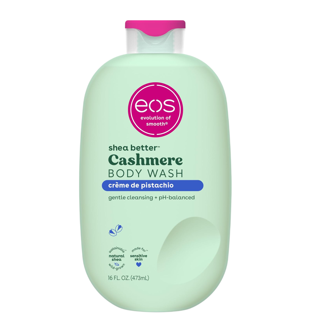 eos Cashmere Body Wash – Vanilla/Strawberry/Pink Champagne/Coconut Water/Creme De Pistachio/Fresh & Cozy Cashmere, Moisturizing Body Wash 16 Oz