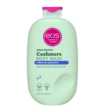 eos Cashmere Body Wash – Vanilla/Strawberry/Pink Champagne/Coconut Water/Creme De Pistachio/Fresh & Cozy Cashmere, Moisturizing Body Wash 16 Oz