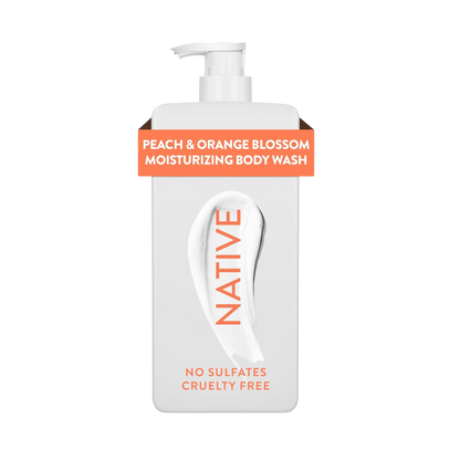 Native Moisturizing Body Wash Contains Naturally Derived Ingredients - Multiple Variants To Choose From - 11 Oz