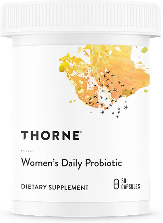 THORNE - Women's Daily Probiotic* - Shelf Stable Probiotic Supplement - Promotes Everyday Immune, Cardiovascular & Metabolic Health* - 30 Servings