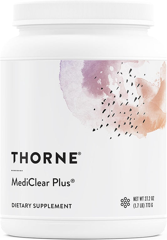 THORNE - MediClear Plus - Rice & Pea Protein Powder Supplement with a Complete Multi-Vitamin & Mineral Profile - Support for an Elimination or Detox Program* - Third-Party Certified - 21 Servings