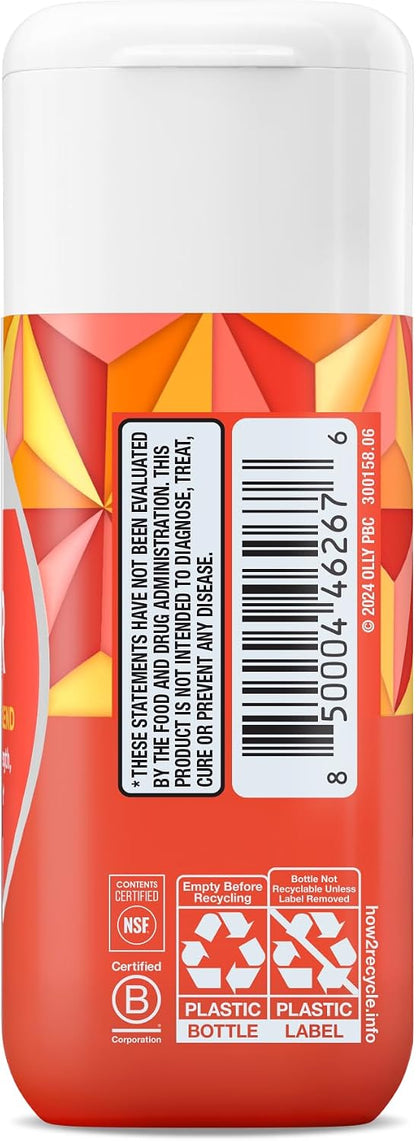 OLLY Ultra Strength Hair Softgels, Supports Hair Health, Biotin, Keratin, Vitamin D, B12, Hair Supplement, 30 Day Supply - 30 Count (Packaging May Vary)