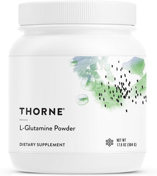 THORNE - L-Glutamine Powder - Amino Acid Supplement for Immune System & GI Health - Promotes Post-Exercise Muscle Cell Repair* - NSF Certified for Sport - Gluten, Dairy & Soy-Free - 90 Servings