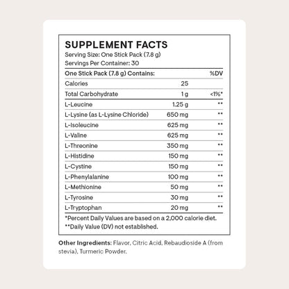 THORNE - Amino Complex - Clinically-Validated EAA and BCAA Powder for Pre or Post-Workout - Promotes Lean Muscle Mass & Exercise Recovery* - Berry - NSF Certified for Sport - Dairy-Free - 30 Servings
