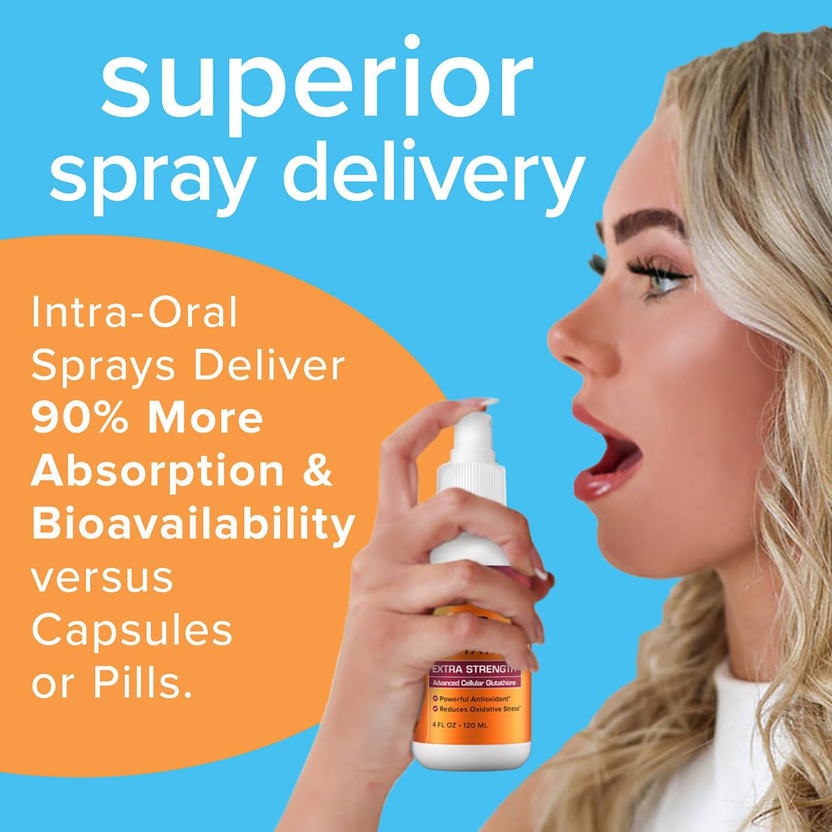 Results RNA - ACG Glutathione Extra Strength Immune Boost – Powerful Antioxidant & Immune Boost Formula in a Great Tasting Spray. Recommended by Doctors Worldwide ( 2 &4 Oz )