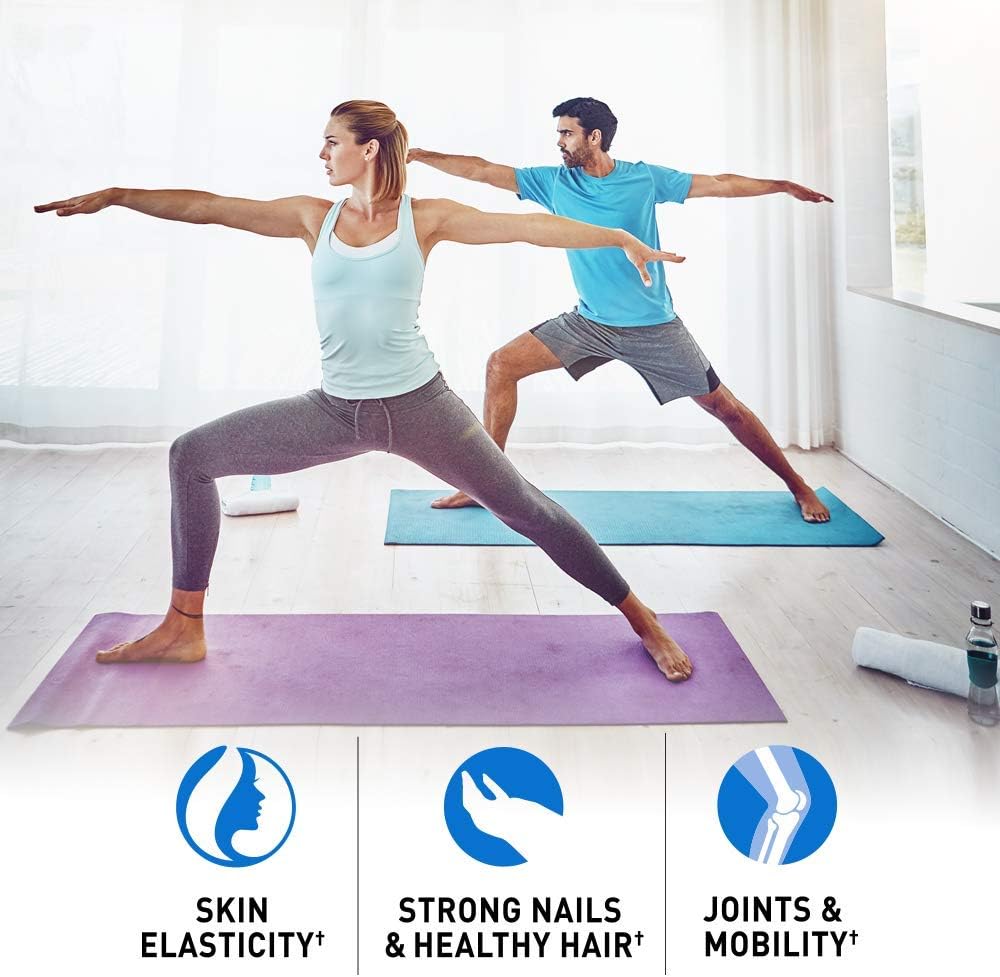 Garden of Life Grass Fed Collagen Peptides Powder Unflavored Collagen Powder for Women Men Hair Skin Nails Joints, Hydrolyzed Collagen Protein Supplements, Collagen for Women & Men
