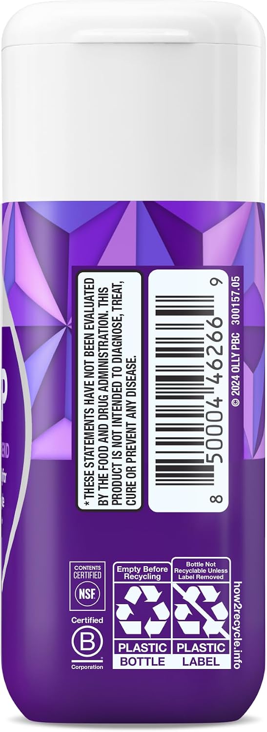 OLLY Ultra Strength Sleep Softgels for Adults, 10 mg Melatonin Sleep Supplement L-Theanine Magnesium & Botanical Extracts, Restful Sleep Support*, Sugar Free, 60 Count