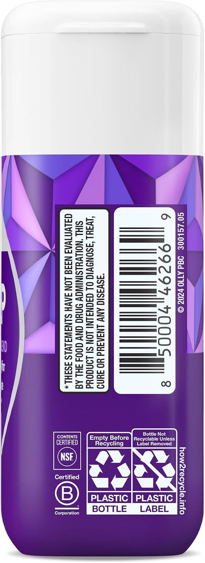 OLLY Ultra Strength Sleep Softgels for Adults, 10 mg Melatonin Sleep Supplement L-Theanine Magnesium & Botanical Extracts, Restful Sleep Support*, Sugar Free, 60 Count