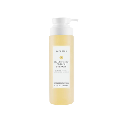 Naturium The Perfector/Booster/Brightener/Energizer/Glow Getter/Multi Vitamin Body Wash, Gentle & Smoothing Cleanser - 16.9 Fl Oz