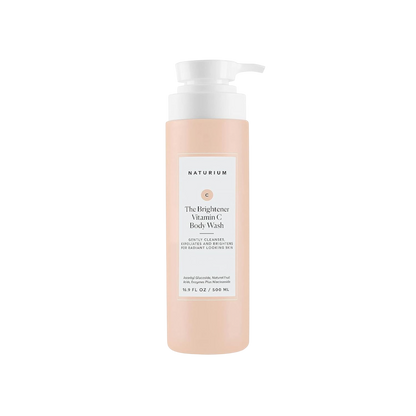 Naturium The Perfector/Booster/Brightener/Energizer/Glow Getter/Multi Vitamin Body Wash, Gentle & Smoothing Cleanser - 16.9 Fl Oz