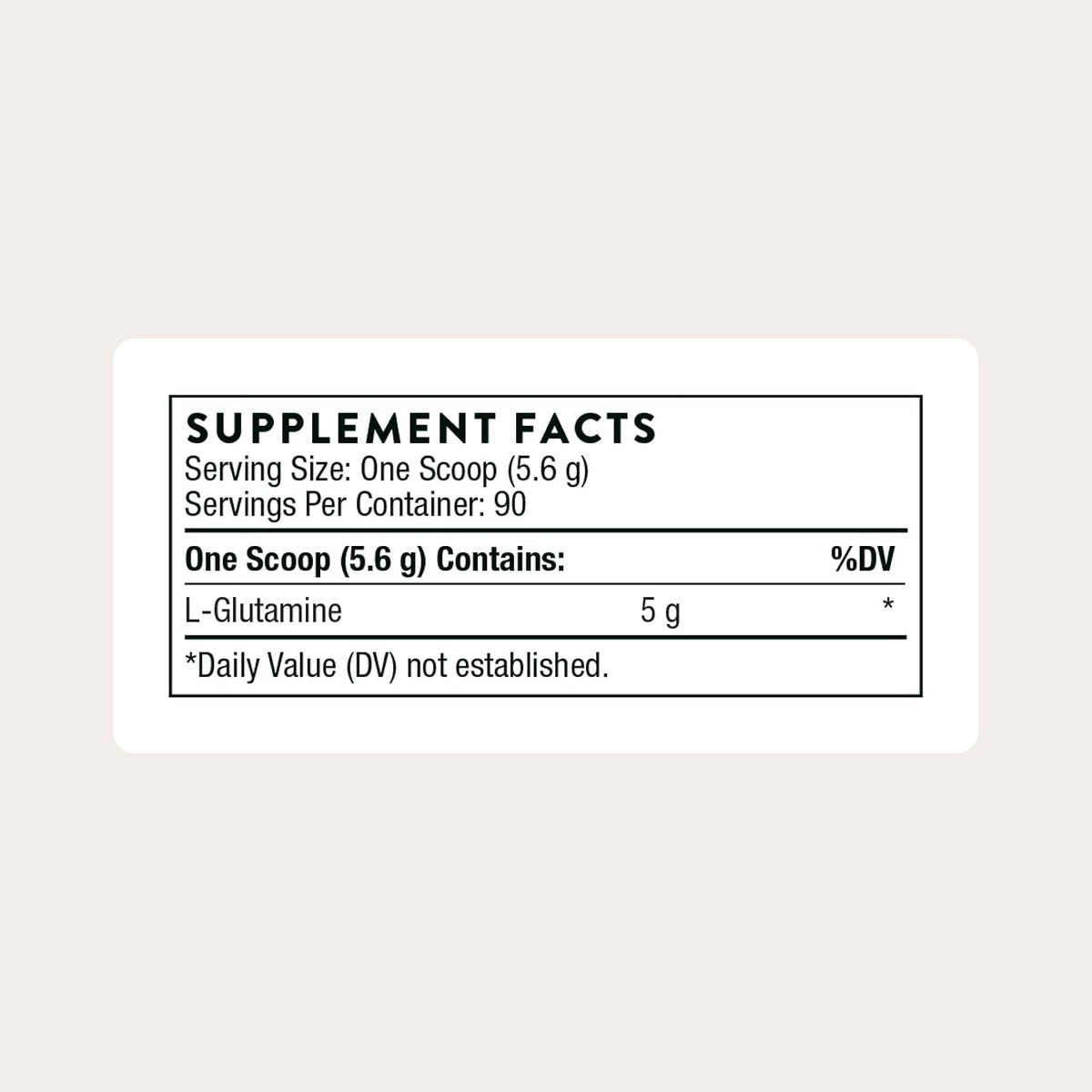 THORNE - L-Glutamine Powder - Amino Acid Supplement for Immune System & GI Health - Promotes Post-Exercise Muscle Cell Repair* - NSF Certified for Sport - Gluten, Dairy & Soy-Free - 90 Servings