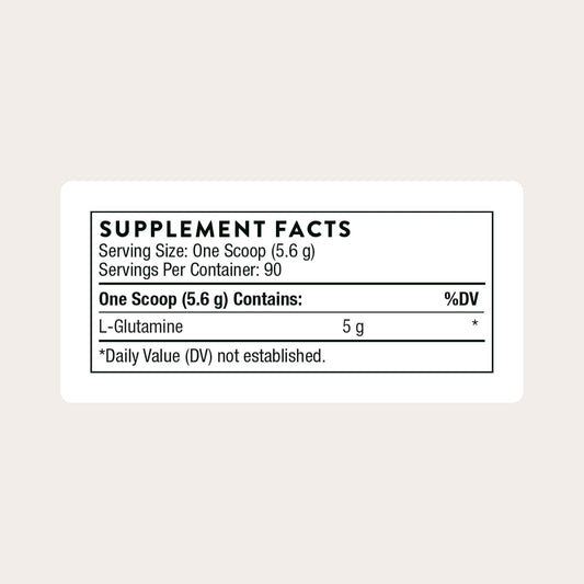 THORNE - L-Glutamine Powder - Amino Acid Supplement for Immune System & GI Health - Promotes Post-Exercise Muscle Cell Repair* - NSF Certified for Sport - Gluten, Dairy & Soy-Free - 90 Servings
