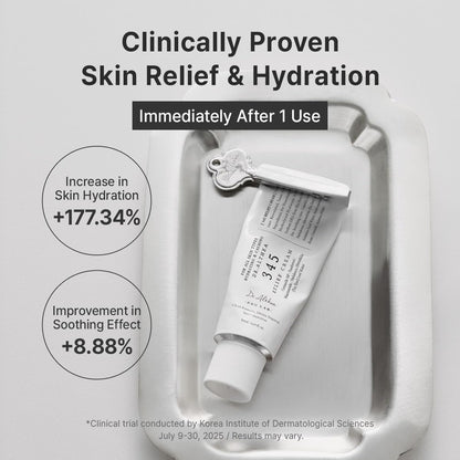 Dr.Althea 345 Relief Cream | Daily Face Moisturizer for Soothing Recovery and Blemish Care with PDRN & Niacinamide | Korean Vegan Skin Care for All Skin Types,