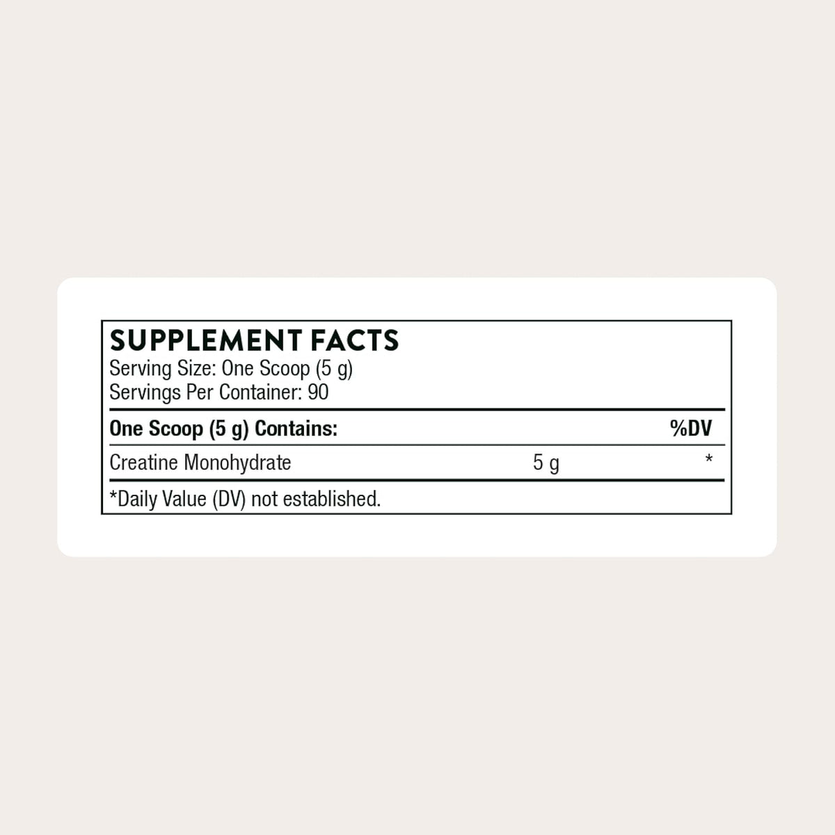 THORNE Creatine - Micronized Creatine Monohydrate Powder - Support for Muscles & Cognitive Function* - for Women & Men - Unflavored - NSF Certified for Sport - 5 g per Serving - 30 Servings