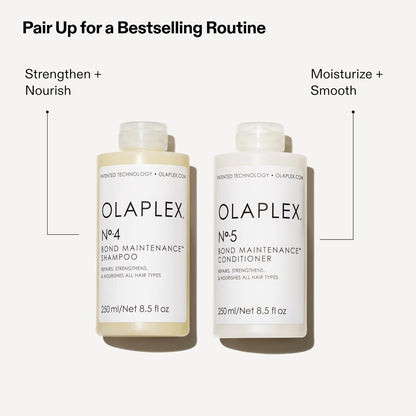 Olaplex Nº.4 Bond Maintenance™ Hair Strengthening Shampoo: Repairs Damage & Defend Against Future Breakage | Replenishes Hydration | For Coily, Curly, Straight, and Wavy