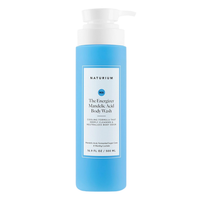 Naturium The Perfector/Booster/Brightener/Energizer/Glow Getter/Multi Vitamin Body Wash, Gentle & Smoothing Cleanser - 16.9 Fl Oz