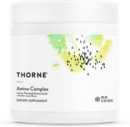 THORNE - Amino Complex - Clinically-Validated EAA and BCAA Powder for Pre or Post-Workout - Promotes Lean Muscle Mass & Exercise Recovery* - Berry - NSF Certified for Sport - Dairy-Free - 30 Servings