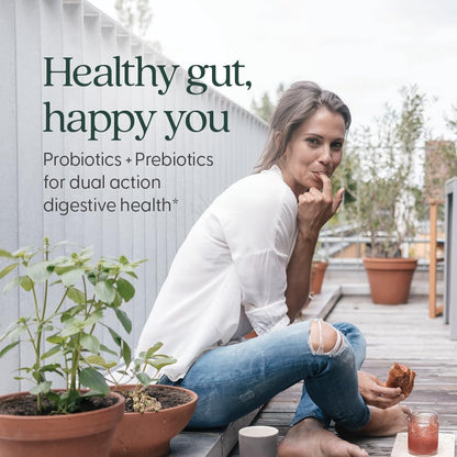 New Chapter Probiotic Gummies for Women and Men, All-Flora (1 Month Supply) – 55% Less Sugar+, Formulated for Holistic Gut Health Support with Probiotics + Prebiotic Fiber + 100% Vegan + Non-GMO