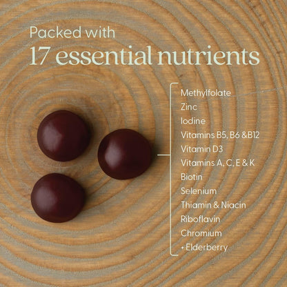 New Chapter Women’s Multivitamin Gummies - 59% Less Sugar, Women’s Gummy Vitamins with Vitamin C, D3 & Zinc, Non-GMO, Gluten Free, Berry-Citrus, 75ct