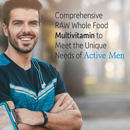 Garden of Life Vitamin Code Raw One for Men, Once Daily Multivitamin, One a Day Mens Vitamins Plus Fruit, Veggies & Probiotics for Mens Health, Vegetarian Multivitamins