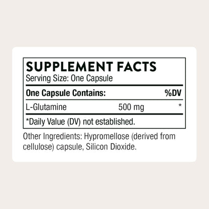 THORNE - L-Glutamine - Amino Acid Supplement for Immune System & GI Health - Promotes Post-Exercise Muscle Cell Repair* - Third-Party Certified - Gluten, Dairy & Soy-Free - 90 Capsules