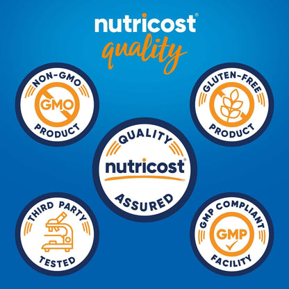 Nutricost Whey Protein Concentrate 2 LB Churro Flavored - GMO-Free, Gluten-Free