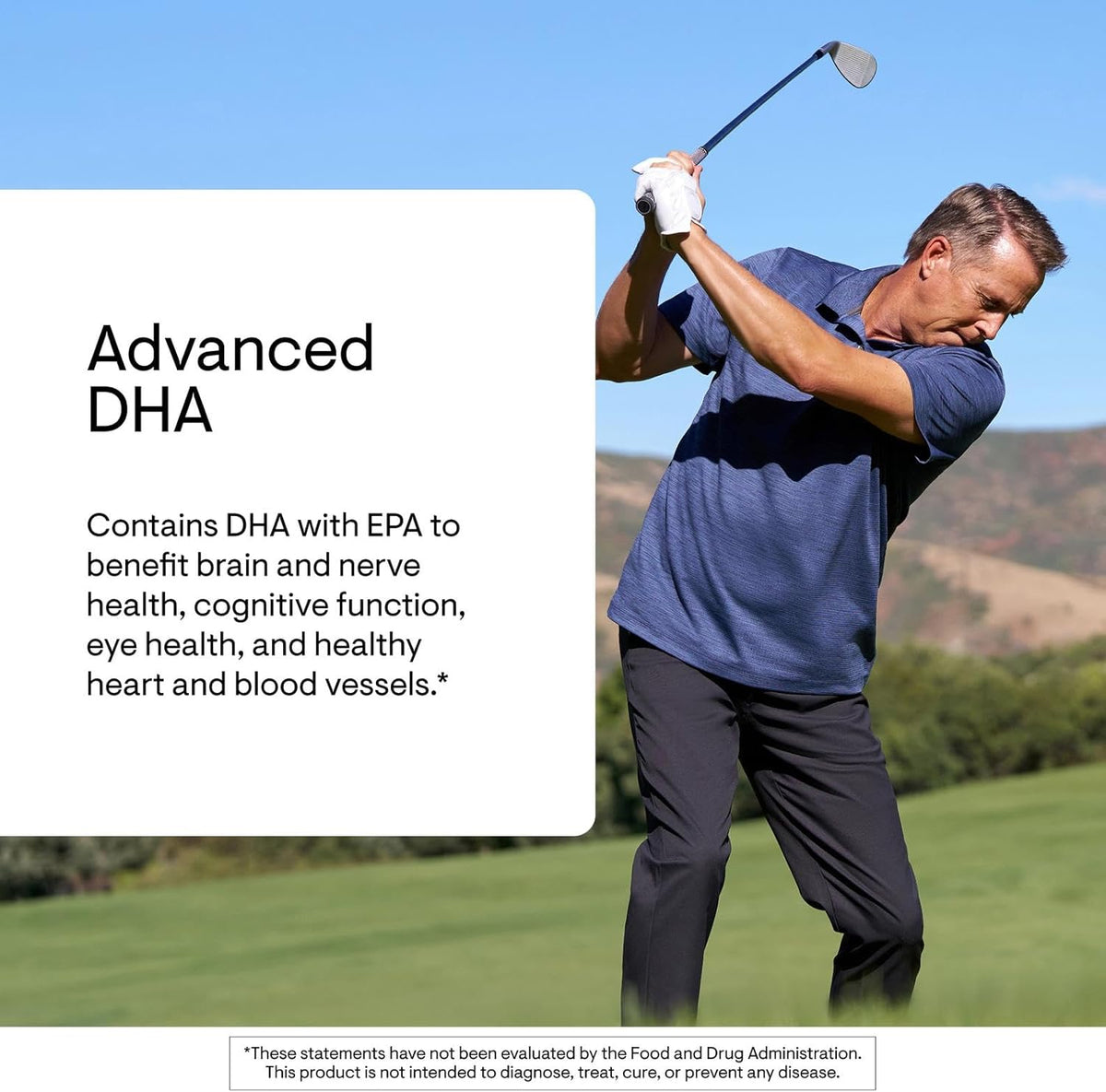 THORNE - Advanced DHA - Omega-3 Fish Oil Supplement with EPA & DHA in Triglyceride Form - Supports Brain, Nerve, Eye, Blood Vessel & Heart Health* - Third-Party Certified - Gluten-Free - 60 Softgels