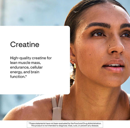 THORNE Creatine - Micronized Creatine Monohydrate Powder - Support for Muscles & Cognitive Function* - for Women & Men - Unflavored - NSF Certified for Sport - 5 g per Serving - 30 Servings