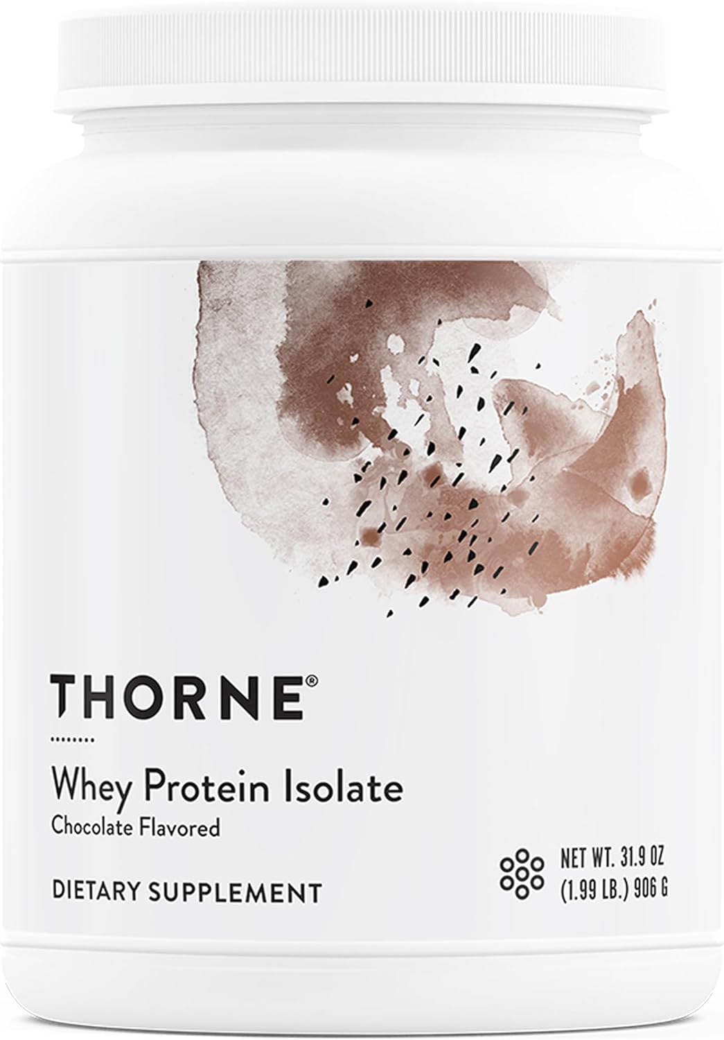 THORNE - Whey Protein Isolate - Balanced Amino Acids Profile with BCAAs - 21 Grams of Easy to Digest Whey Protein Powder - NSF Certified for Sport - Chocolate - Gluten & Soy-Free - 14 Packets