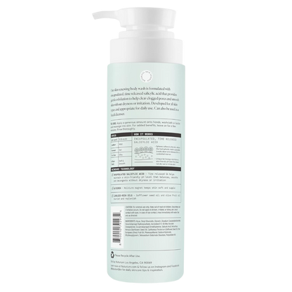 Naturium The Perfector/Booster/Brightener/Energizer/Glow Getter/Multi Vitamin Body Wash, Gentle & Smoothing Cleanser - 16.9 Fl Oz