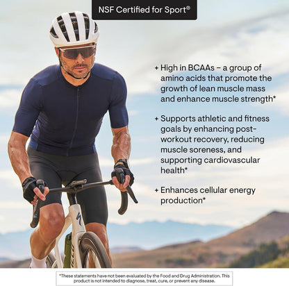 THORNE - Amino Complex - Clinically-Validated EAA and BCAA Powder for Pre or Post-Workout - Promotes Lean Muscle Mass & Exercise Recovery* - Berry - NSF Certified for Sport - Dairy-Free - 30 Servings