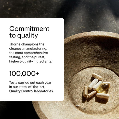 THORNE - Zinc Picolinate 15 mg - Highly Absorbable Zinc Supplement - Supports Immune System, Eye, Skin & Reproductive Health* - Third-Party Certified - Gluten, Dairy & Soy-Free - 60 Capsules