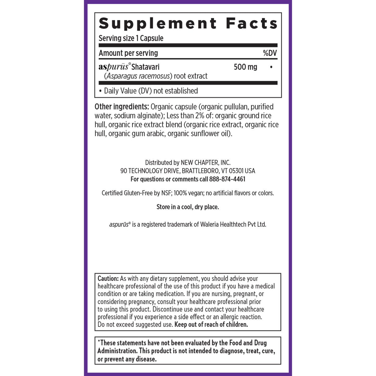 New Chapter Shatavari Supplement for Peri-Menopause & Post-Menopause Support – 4x Concentrated Herb Shatavari Relieves Hot Flashes & Night Sweats, Balances Women’s Hormones - Herbal Sleep Aid*, 30 ct