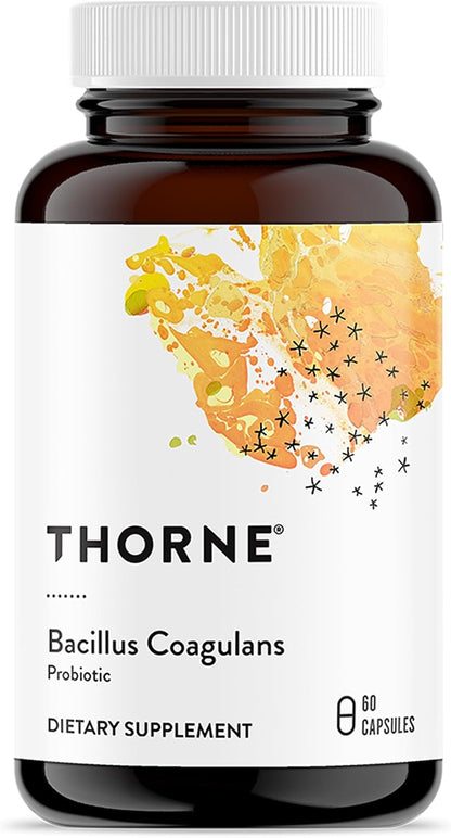 THORNE - Bacillus Coagulans Probiotic - Shelf Stable Probiotic Supplement to Promote GI Health* - 60 Capsules
