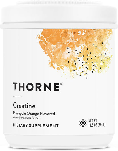 THORNE Creatine - Micronized Creatine Monohydrate Powder - Support for Muscles & Cognitive Function* - for Women & Men - Unflavored - NSF Certified for Sport - 5 g per Serving - 30 Servings