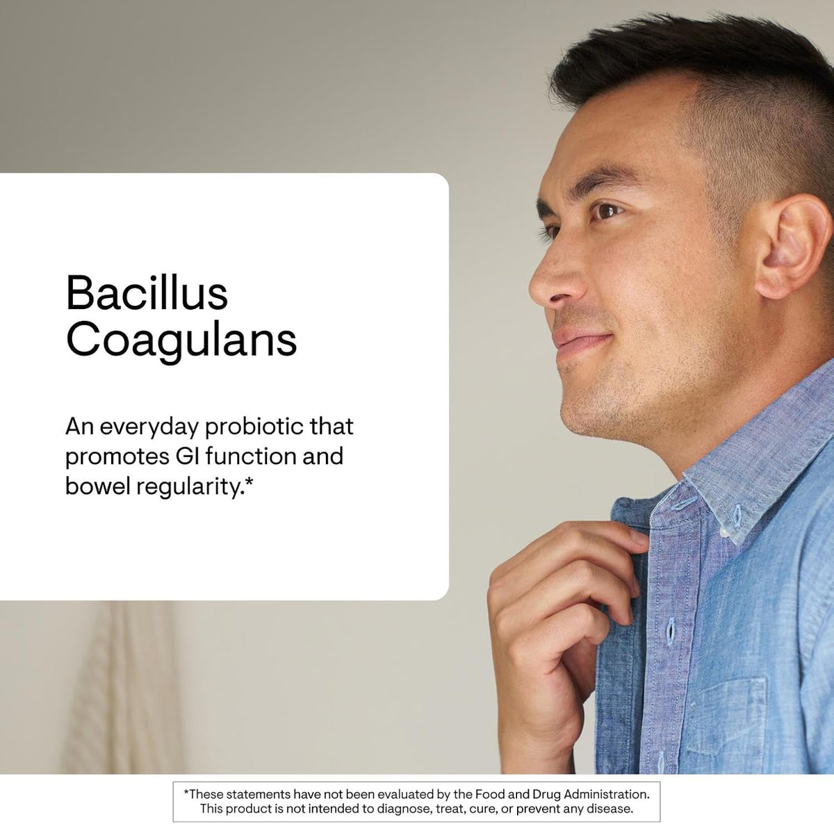 THORNE - Bacillus Coagulans Probiotic - Shelf Stable Probiotic Supplement to Promote GI Health* - 60 Capsules