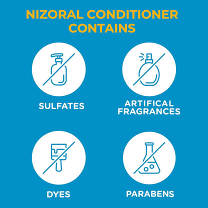 Nizoral Deep Moisturizing Conditioner, 9.4 oz, Anti-Dandruff Conditioner with Mint & Tea Tree Oil, Sulfate and Paraben Free, No Artificial Fragrance, For All Hair Types