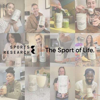Sports Research® Collagen Peptides Protein Powder, Dark Chocolate (1.41lb) | 11g Grass-Fed Collagen per Scoop · Hair, Skin & Joint Support · Easy to Mix in Coffee & Shakes · Sugar-Free, 40 Servings