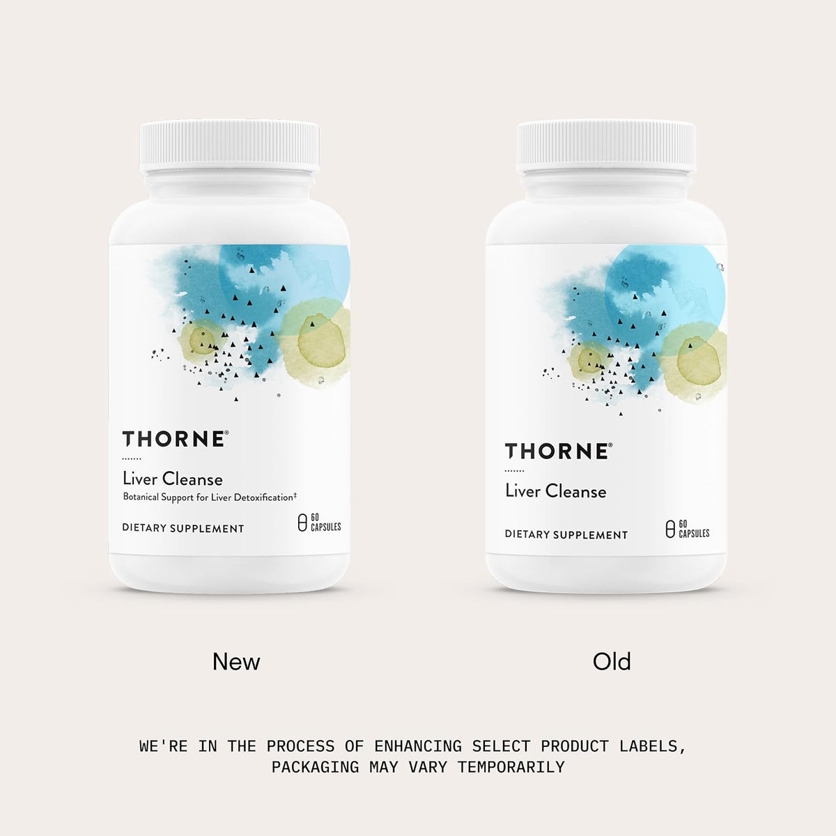 THORNE - Liver Cleanse - Milk Thistle & Berberine Supplement with Burdock & Chicory Extracts - Herbal Blend Supports the Liver’s Natural Detoxification Function* - Third-Party Certified - 60 Capsules