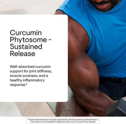 THORNE - Curcumin Phytosome 500 mg (Meriva) - Sustained Release, Clinically Studied - Supports Healthy Inflammatory Response in Joints, Muscles, GI Tract, Liver, Brain & Nerves* - 60 Servings