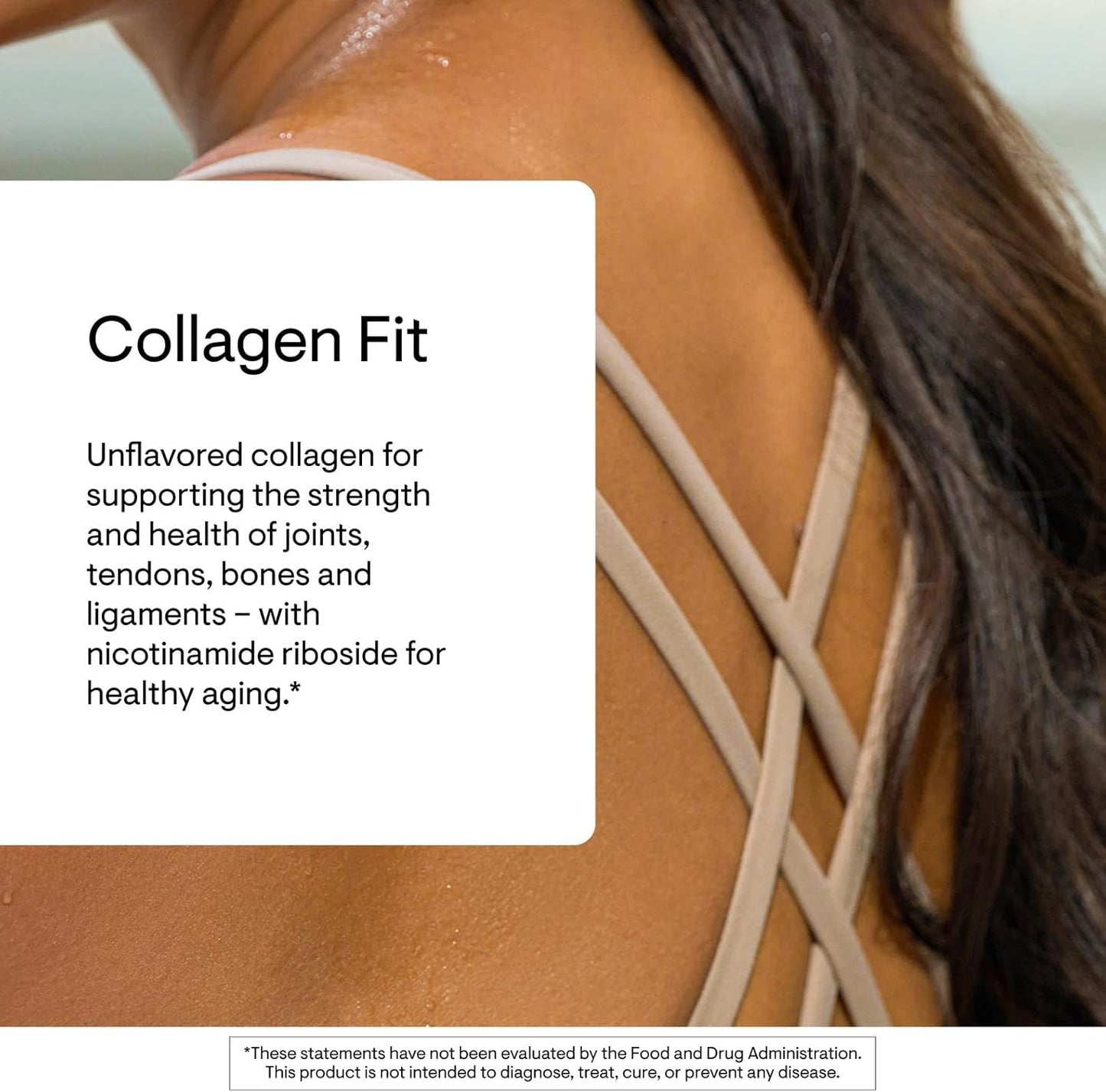 THORNE - Collagen Fit - Grass-Fed Collagen Peptides with Nicotinamide Riboside - Supports Joints, Muscles, Bones & Skin* - NAD Supplement - NSF Certified for Sport - Gluten & Dairy-Free - 30 Servings