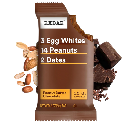 RXBAR Protein Bars, Protein Snack, Snack Bars, Peanut Butter Chocolate