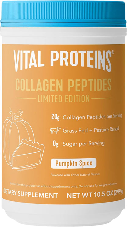 Vital Proteins Collagen Peptides Powder Vanilla - Supports Hair, Skin, Nails, Bones, Joints, Powder for Women