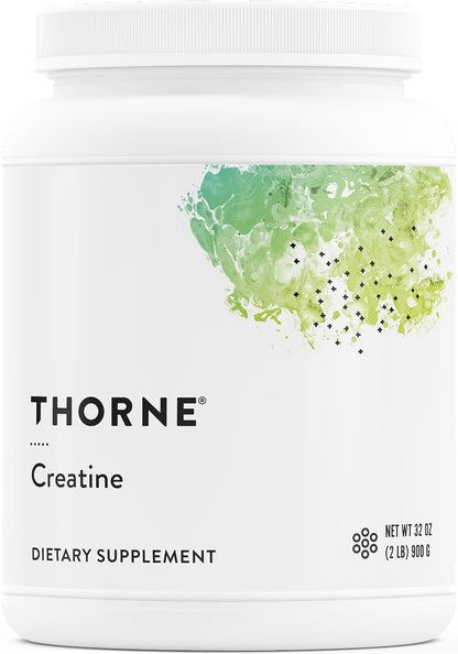 THORNE Creatine - Micronized Creatine Monohydrate Powder - Support for Muscles & Cognitive Function* - for Women & Men - Unflavored - NSF Certified for Sport - 5 g per Serving - 30 Servings